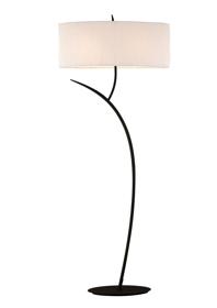 Eve Anthracite-White Floor Lamps Mantra Contemporary Floor Lamps